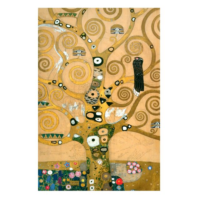 Magnetic memo board - Gustav Klimt - The Tree of Life