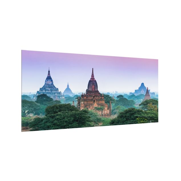 Glass splashbacks Temple Grounds In Bagan