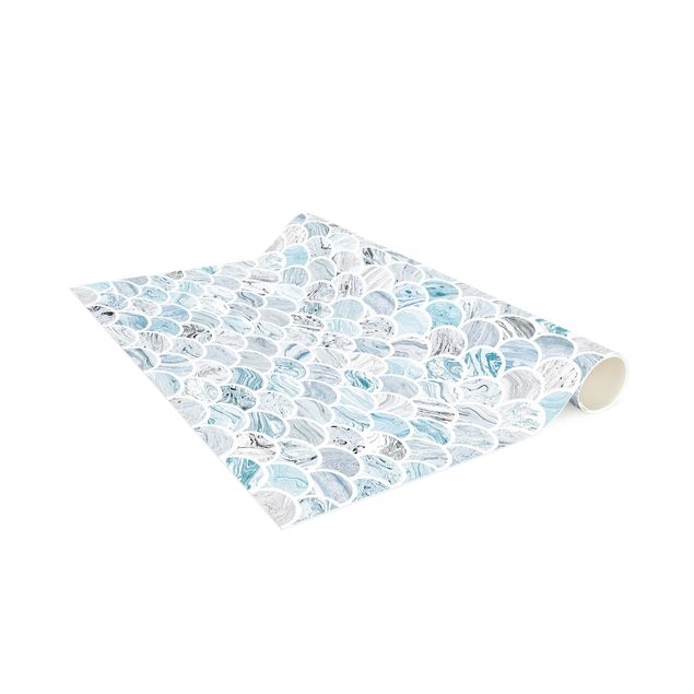 rug tile pattern Marble Pattern In Blue