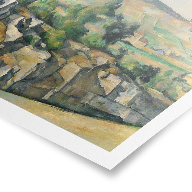 Poster - Paul Cézanne - Hillside In Provence