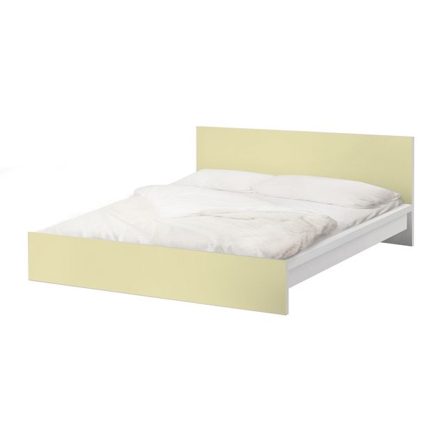 Adhesive film for furniture IKEA - Malm bed 180x200cm - Colour Crème