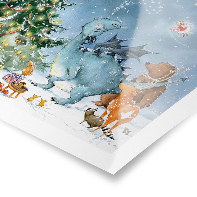 Poster - Vasily Raccoon - Christmas