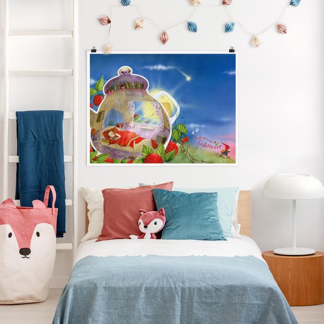 Poster - Little Strawberry Strawberry Fairy - Sleep Well!