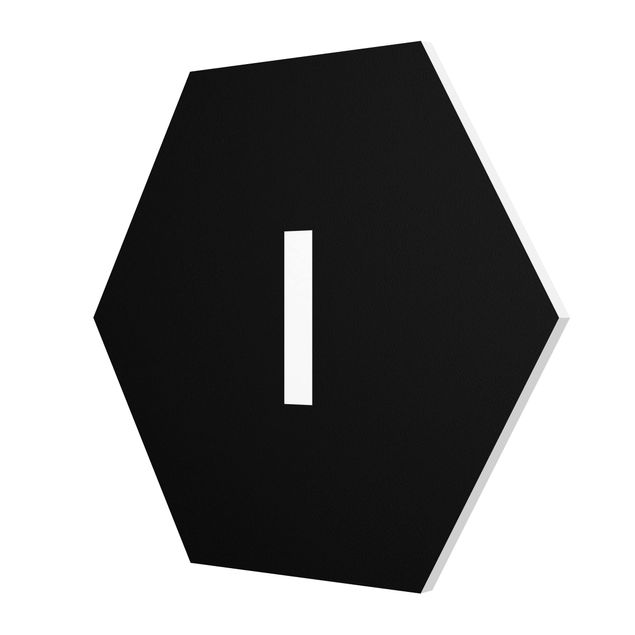 Forex hexagon - Letter Black I