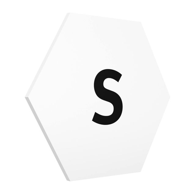 Forex hexagon - Letter White S
