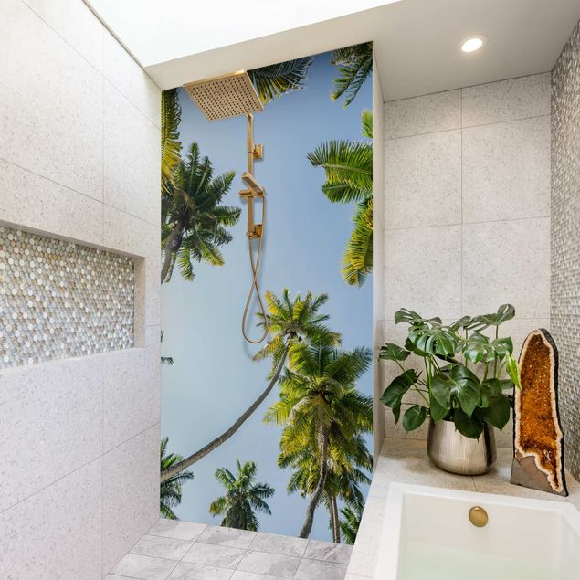 Shower panels Palm Tree Canopy