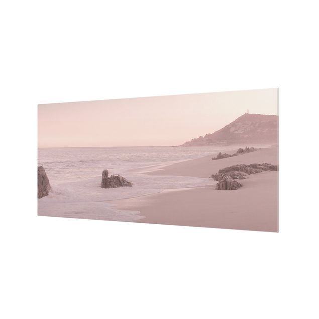Splashback - Reddish Golden Beach - Landscape format 2:1