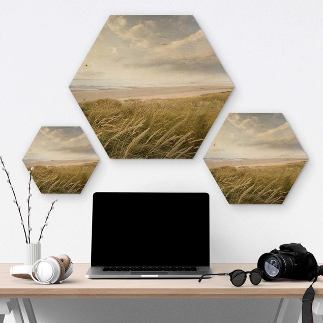 Wooden hexagon - Divine Dunes
