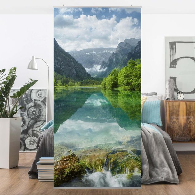 Room divider - Mountain Lake With Water Reflection