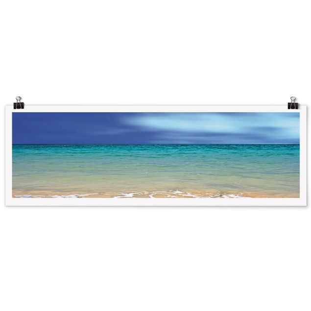 Panoramic poster beach - Indian Ocean