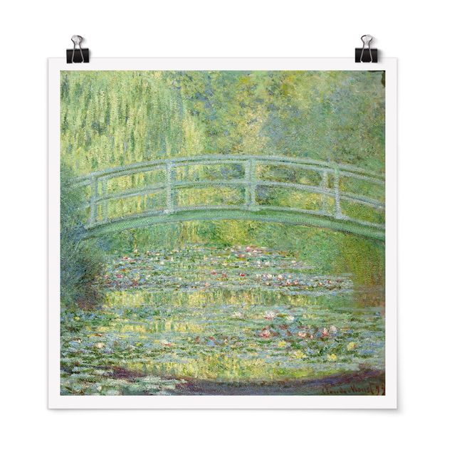 Poster - Claude Monet - Japanese Bridge