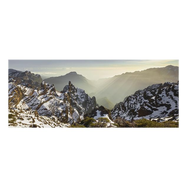 Splashback - Mountains In La Palma