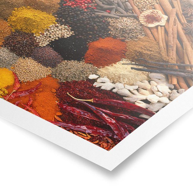Poster kitchen - Exotic Spices