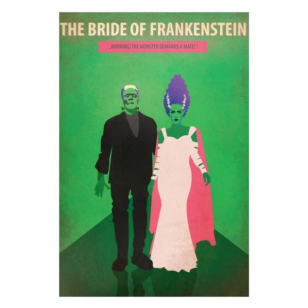 Magnetic memo board - Film Poster The Bride Of Frankenstein