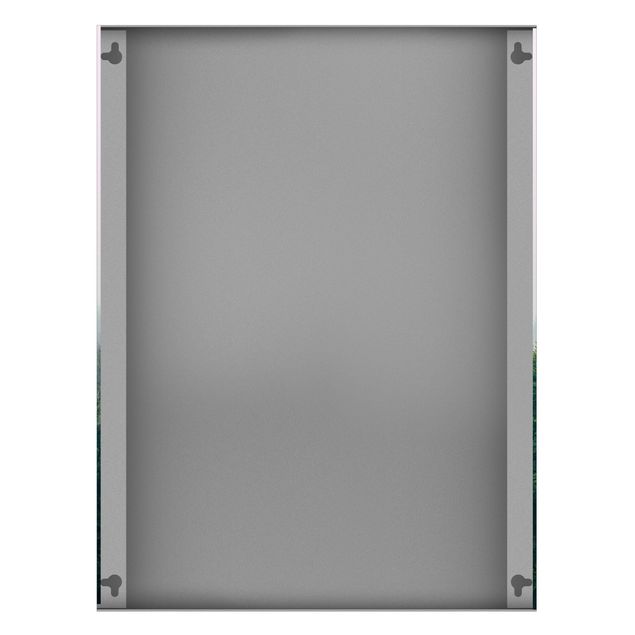 Magnetic memo board - Foggy Forest Twilight