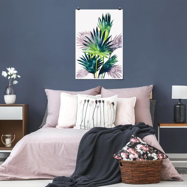 Poster flowers - Exotic Foliage - Fan Palm