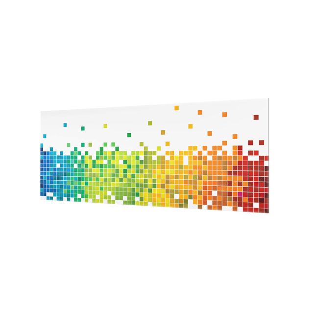 Splashback - Pixel Rainbow