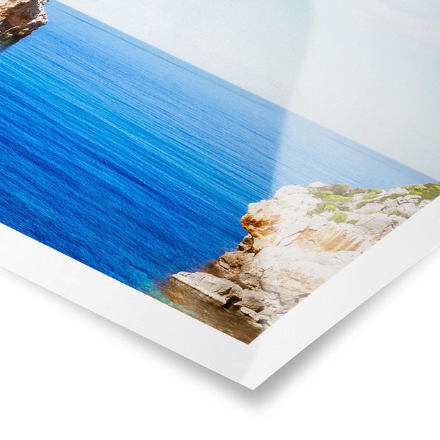 Panoramic poster beach - Cala De Deia On Mallorca