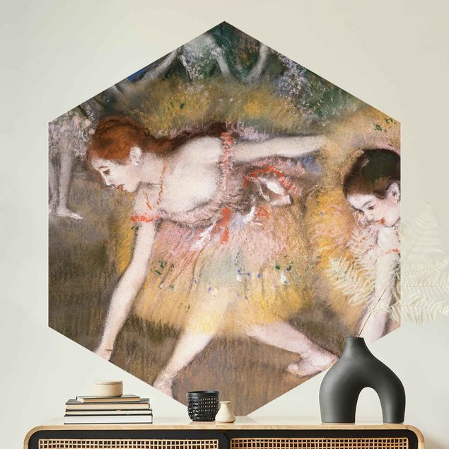 Wallpapers Edgar Degas - Bowing Ballerinas