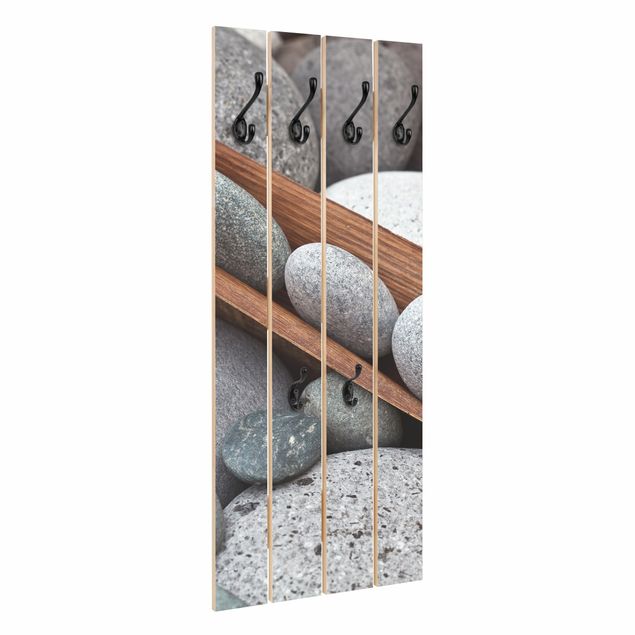 Coat rack - Still Life With Grey Stones