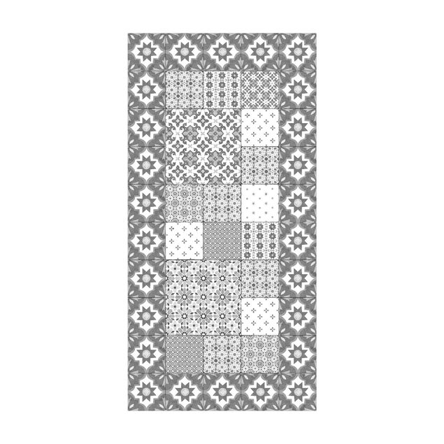 modern area rugs Moroccan Tiles Combination Marrakech With Tile Frame