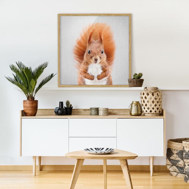 Framed poster - Squirrel Elisabeth
