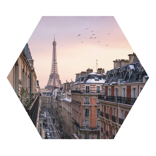 Forex hexagon - The Eiffel Tower In The Setting Sun