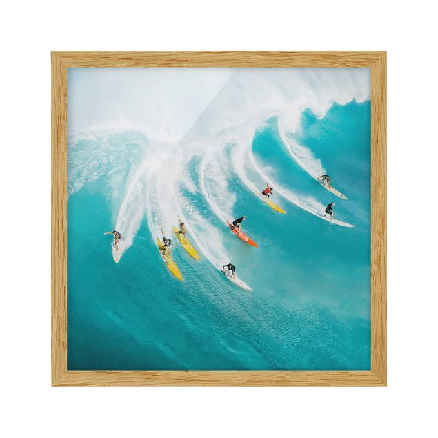 Framed poster - Simply Surfing