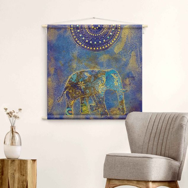tapestry wall hanging Elephant in Marrakech