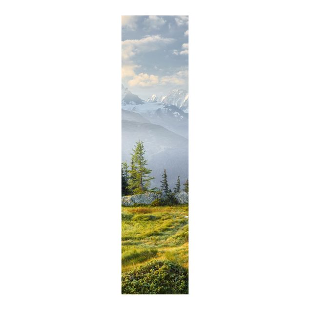 Sliding panel curtains set - Émosson Wallis Switzerland