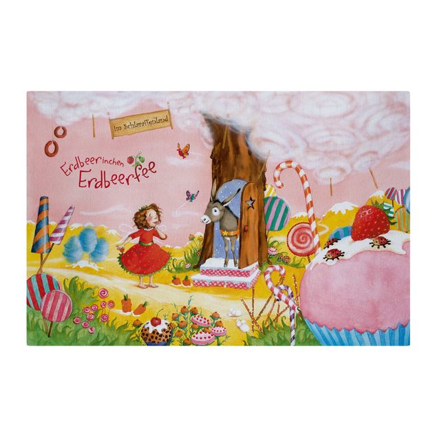Acoustic art panel - Little Strawberry Strawberry Fairy - Land Of Plenty