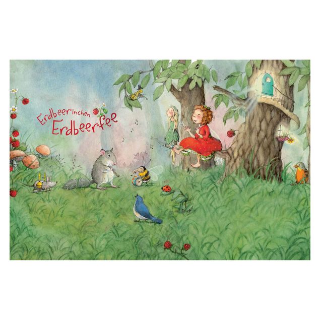 Wallpaper - Little Strawberry Strawberry Fairy - Making Music Together