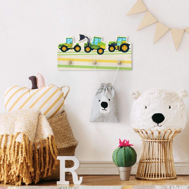 Coat rack for children - Harvester, Tractor And Co