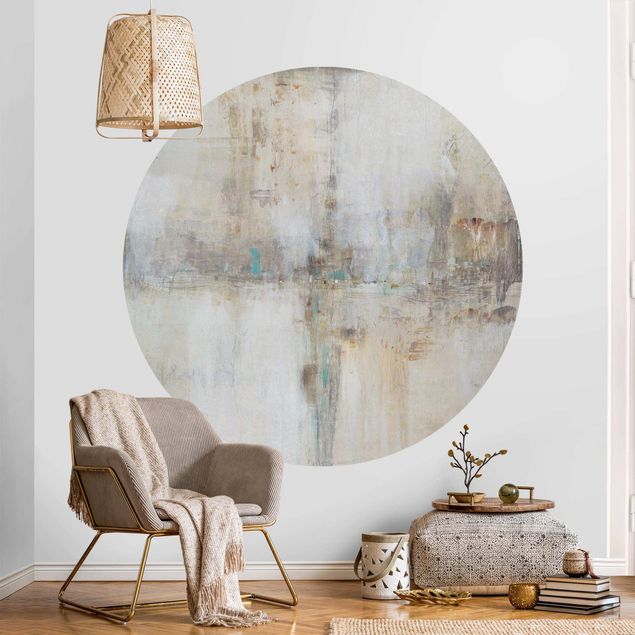 Self-adhesive round wallpaper - Essence I
