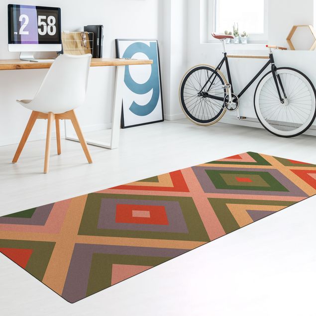 Colourful rugs Ethno Pattern Phoenician People