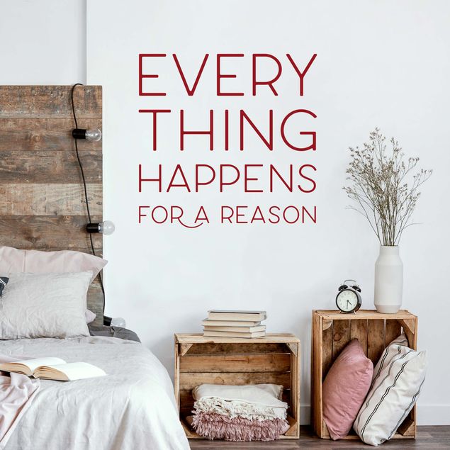 Wall stickers Everything Happens For A Reason