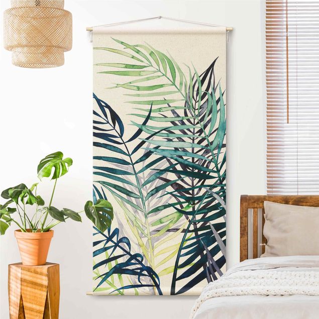 modern tapestry Exotic Foliage - Palm Tree