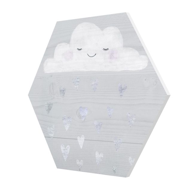 Forex hexagon - Cloud With Silver Hearts