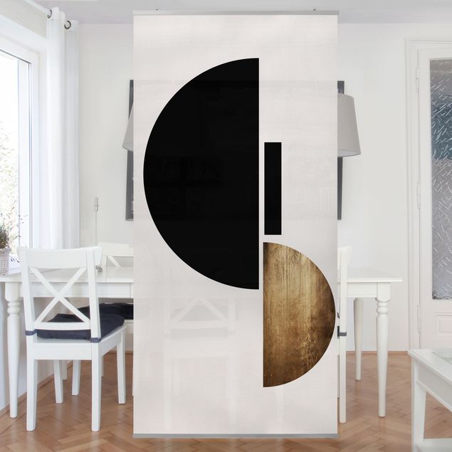 Room divider - Geometrical Semicircle