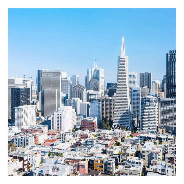 Splashback - San Francisco Skyline - Square 1:1