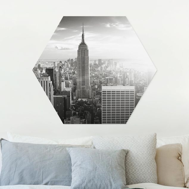 Forex hexagon - Manhattan Skyline