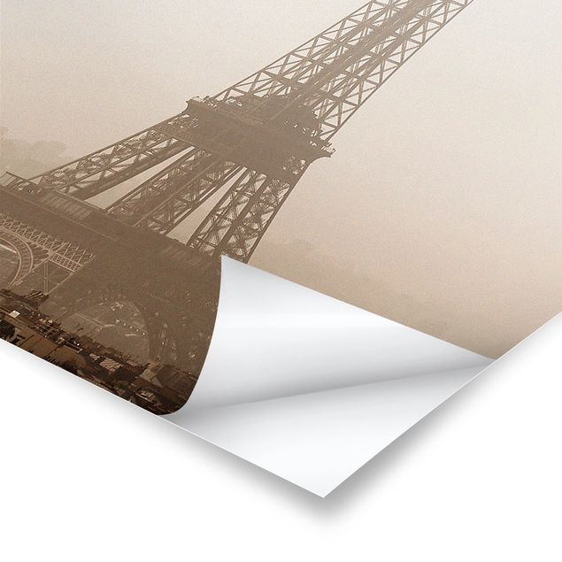 Poster architecture & skyline - Tour Eiffel