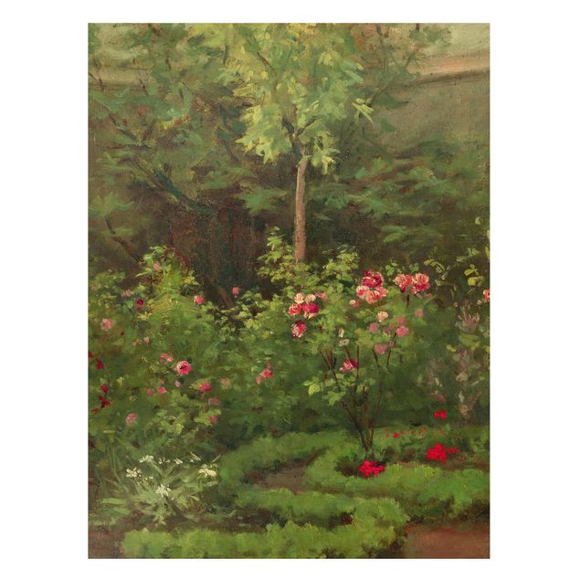 Magnetic memo board - Camille Pissarro - A Rose Garden