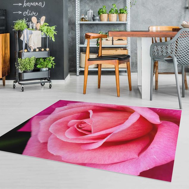 outdoor patio rugs Pink Rose Flowers Green Backdrop