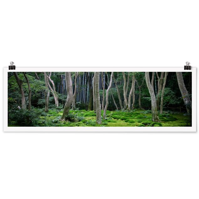 Poster - Japanese Forest