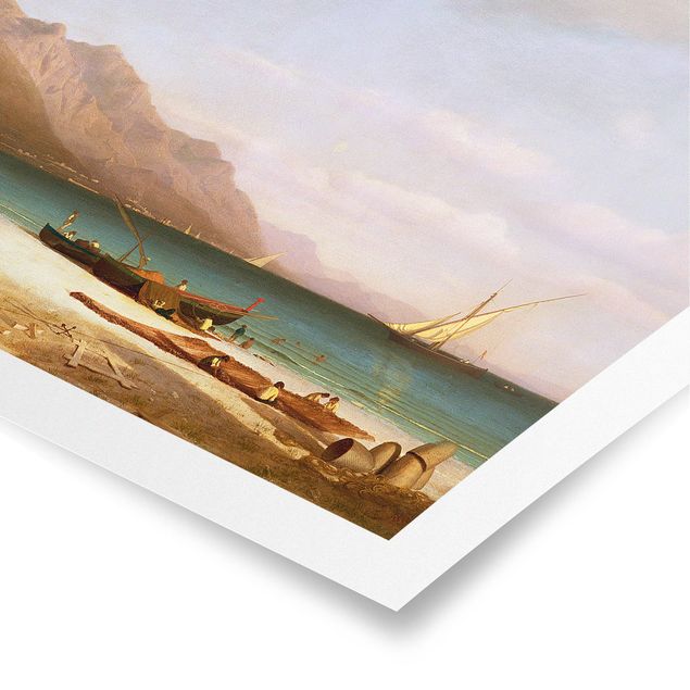 Poster - Albert Bierstadt - Bay of Salerno