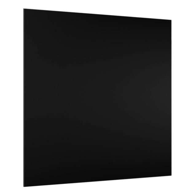 Glass Splashback - Colour Black - Square 1:1