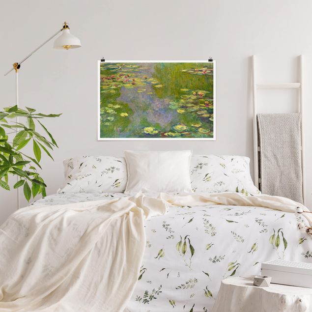 Poster - Claude Monet - Green Waterlilies