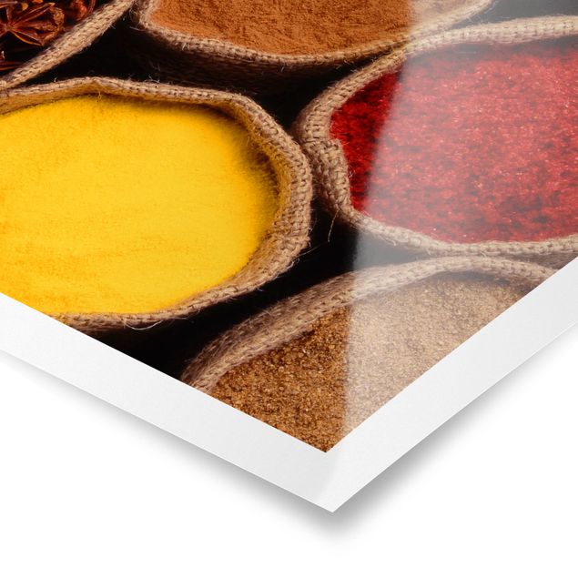 Poster kitchen - Colourful Spices