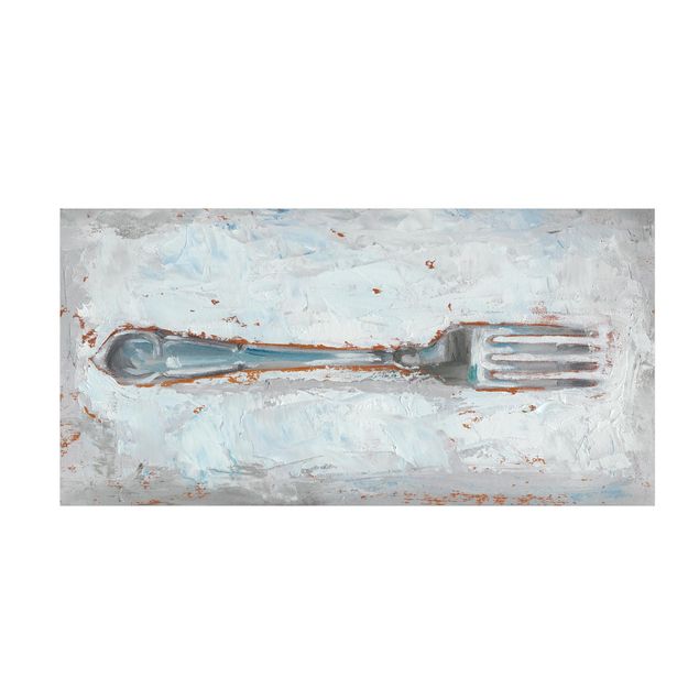 Grey rugs Impressionistic Cutlery - Fork
